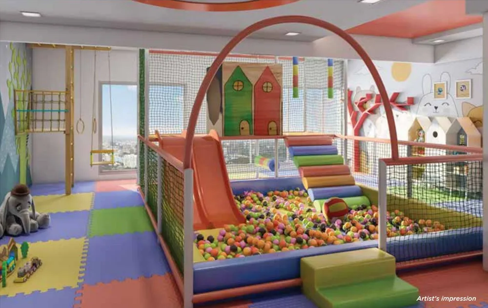Kids play area at Sethia Pride Kandivali East