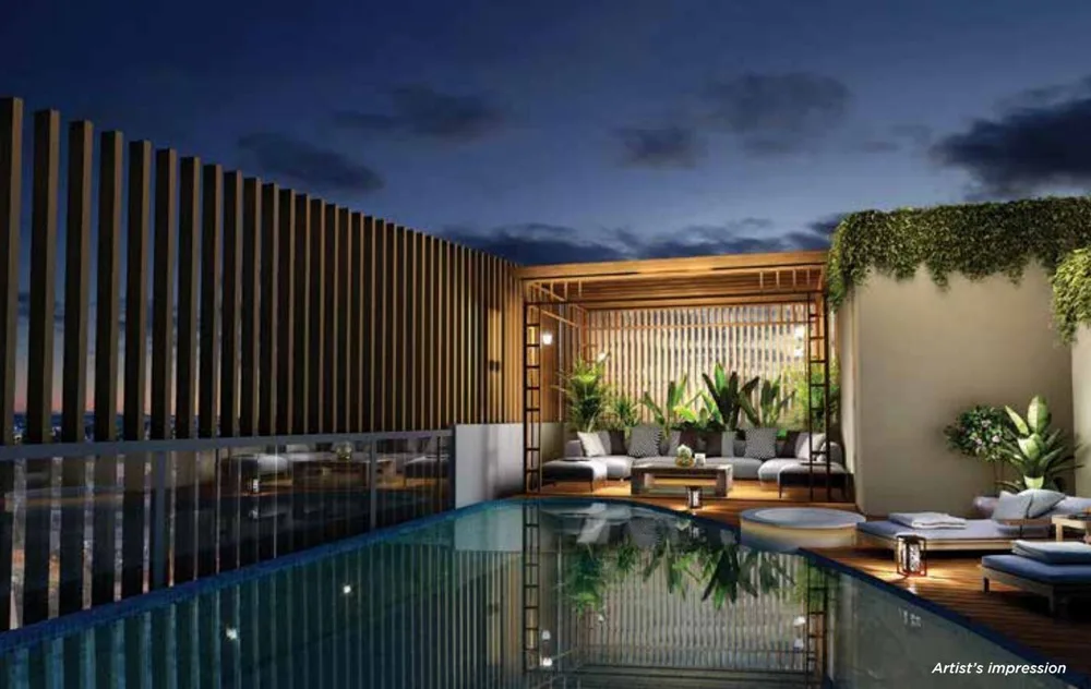 Luxury skydeck at Sethia Pride Kandivali East