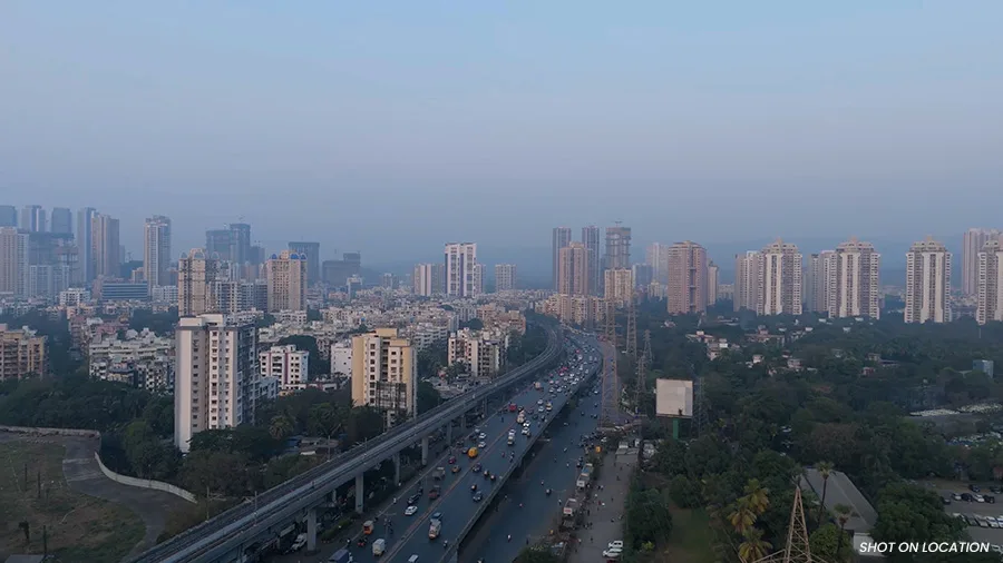 City highway connectivity near Sethia Pride Kandivali East