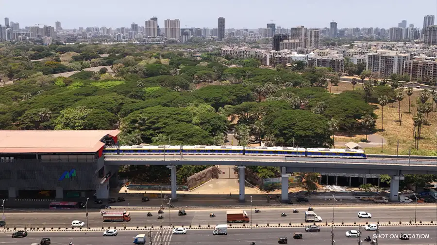 Green landscape view at Sethia Pride Kandivali East